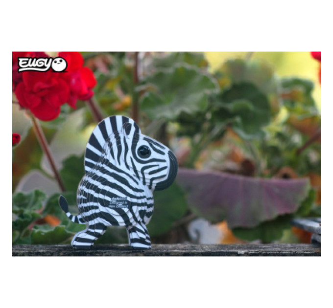 Eugy Пазл Eugy 3D Зоопарк Зебра (XEG-011)