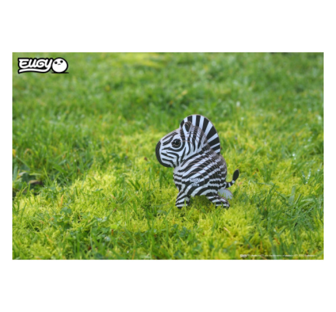 Eugy Пазл Eugy 3D Зоопарк Зебра (XEG-011)