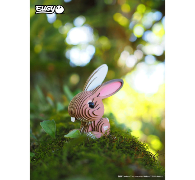 Eugy Пазл Eugy 3D Зоопарк Кролик (XEG-071)