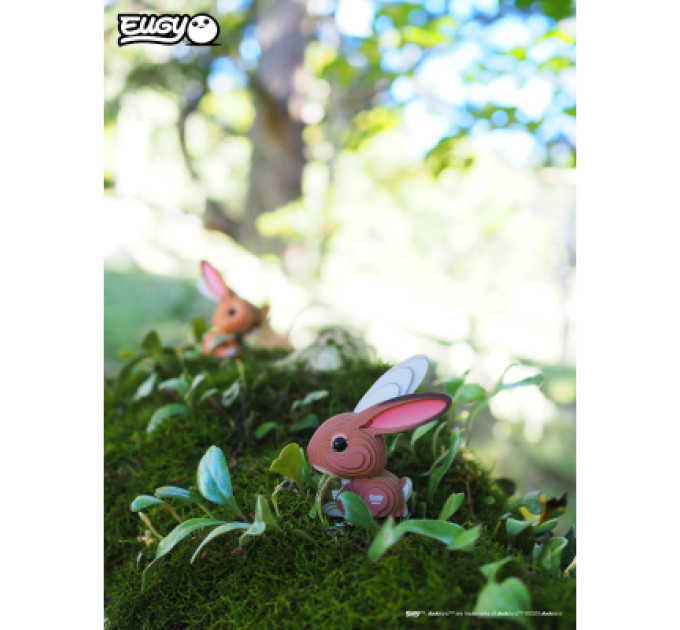 Eugy Пазл Eugy 3D Зоопарк Кролик (XEG-071)