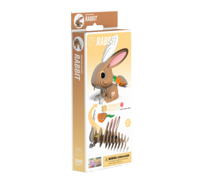 Eugy Пазл Eugy 3D Зоопарк Кролик (XEG-071)