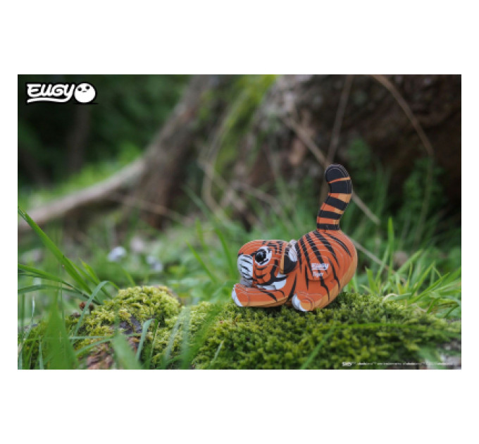 Eugy Пазл Eugy 3D Зоопарк Тигр (XEG-012)
