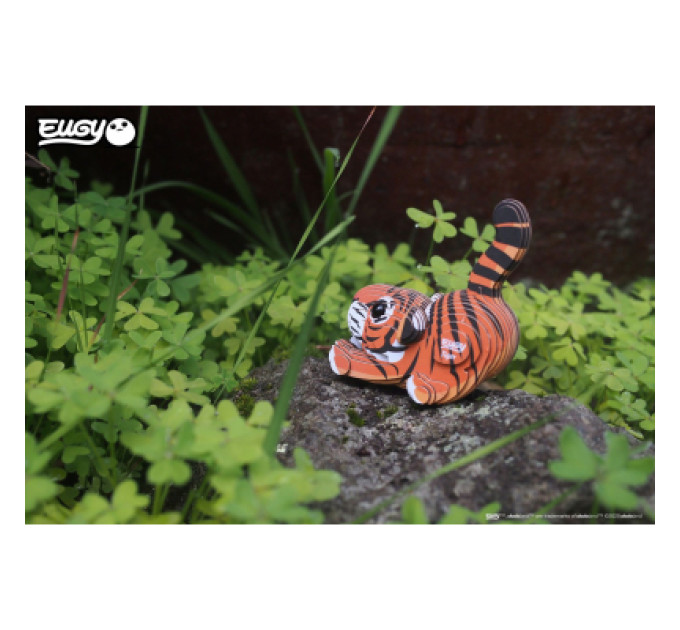 Eugy Пазл Eugy 3D Зоопарк Тигр (XEG-012)