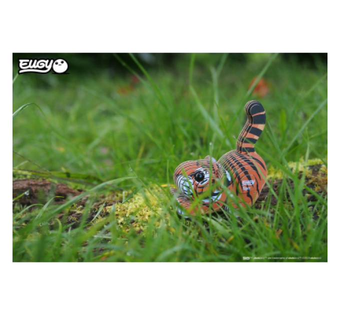 Eugy Пазл Eugy 3D Зоопарк Тигр (XEG-012)