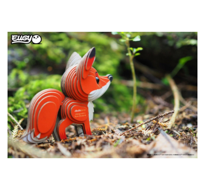 Eugy Пазл Eugy 3D Зоопарк Червона лисиця (XEG-072)