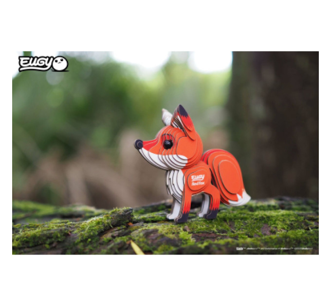 Eugy Пазл Eugy 3D Зоопарк Червона лисиця (XEG-072)