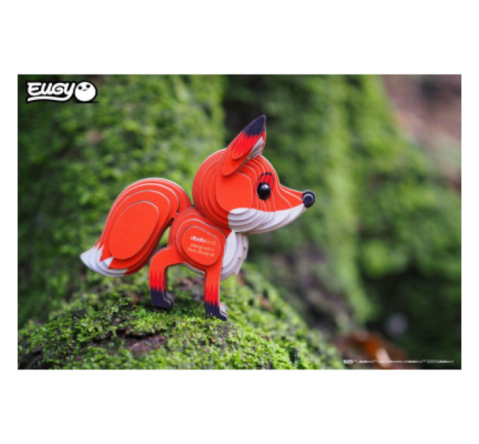 Eugy Пазл Eugy 3D Зоопарк Червона лисиця (XEG-072)