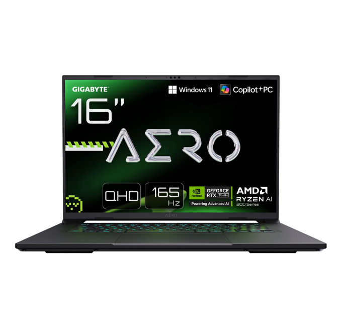 GIGABYTE Ноутбук Gigabyte Aero X16 EG61H (1VH93UAC94AH) Space Gray