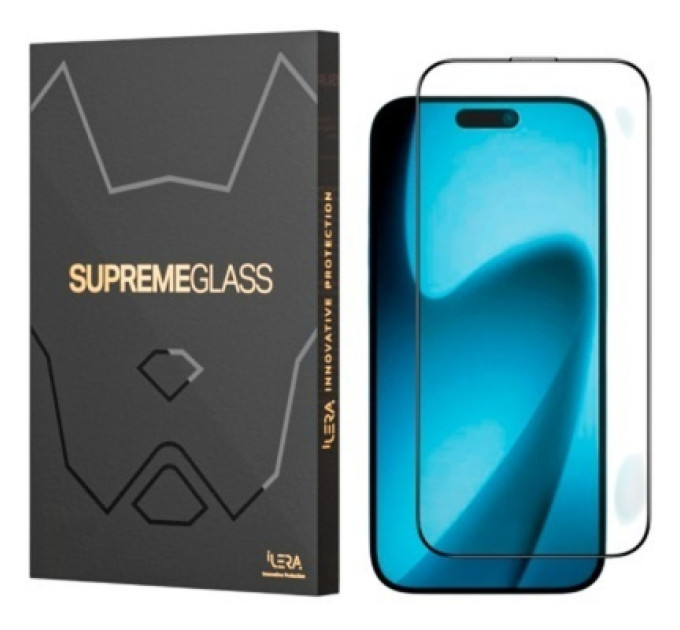 iLera Скло захисне iLera DeLuxe Original Glass 2.0 iPhone 17 Pro Max (ILFCDL17PRMX)