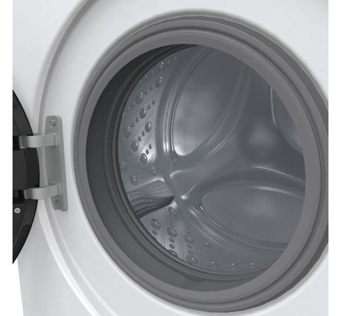 Пральна машина Gorenje фронтальна, 6кг, 1000, A++, 42см, чорний люк, дисплей, пар, інвертор, білий