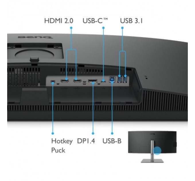 BenQ Монітор BenQ PD3420Q (9H.LJHLB.QPE)