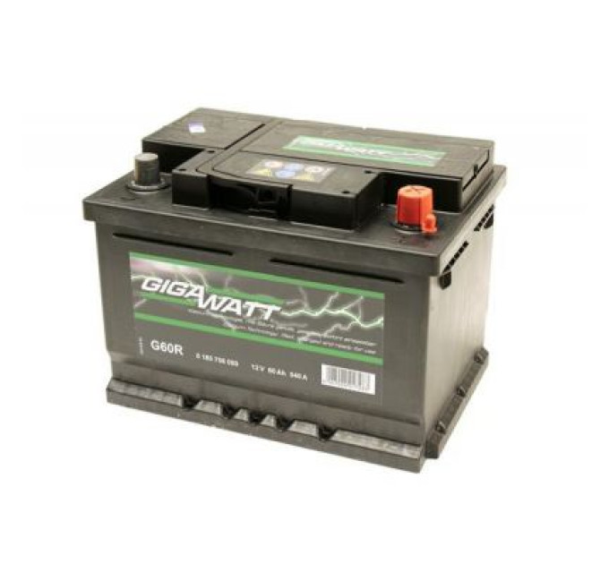 GigaWatt Акумулятор автомобільний GigaWatt 60А (0185756009)