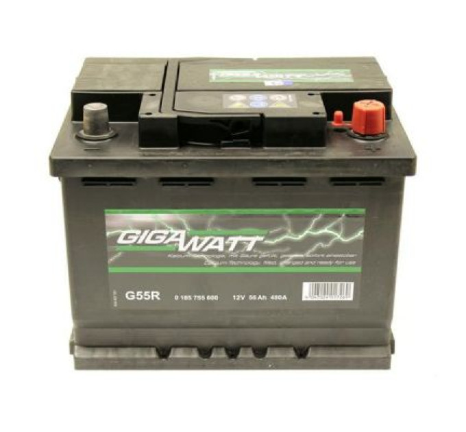 GigaWatt Акумулятор автомобільний GigaWatt 56А (0185755600)
