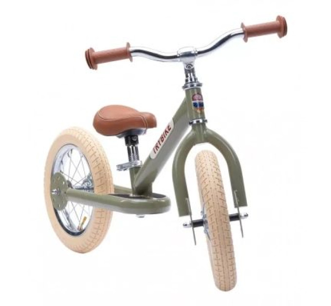 Trybike Біговел Trybike балансуючий оливковий (TBS-2-GRN-VIN)