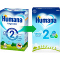 Humana Дитяча суміш Humana 2 молочна з пребіотиками, 600 г (4031244720238)