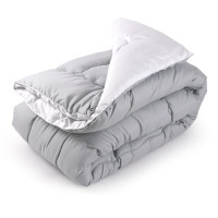 Ковдра Руно зимова силіконова 140 х 205 (321.52_Grey White)