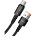 Essager Дата кабель USB 2.0 AM to USB-C 0.5m 6A Essager (EXCT-CGB01)