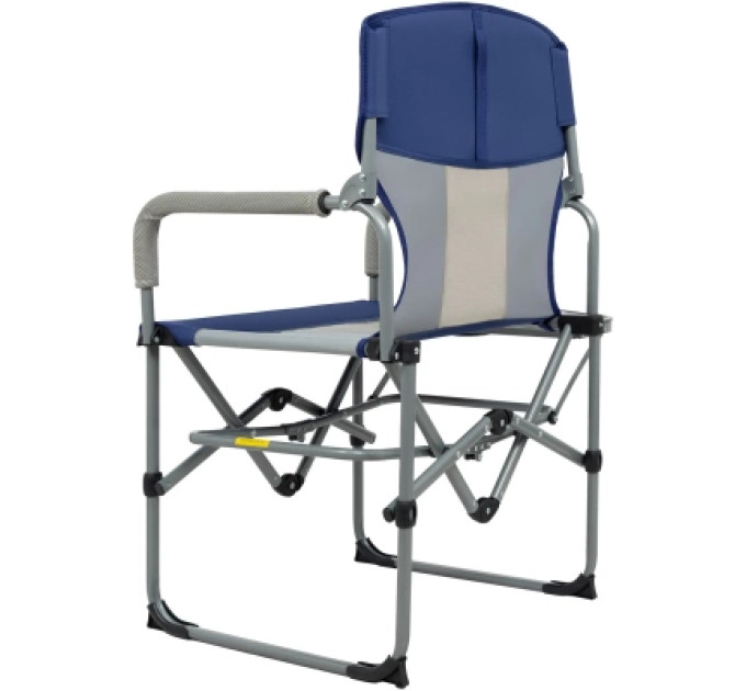 KingCamp Крісло складане KingCamp ASH Navy/Beige (KC3824_NAVY/MEDIUMGREY)