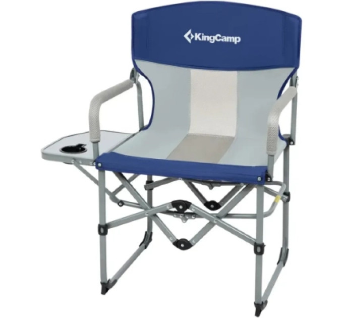KingCamp Крісло складане KingCamp ASH Navy/Beige (KC3824_NAVY/MEDIUMGREY)