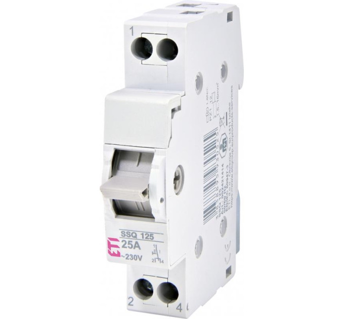 Перемикач навантаження ETI, SSQ 140 "1-0-2", 1p 40A