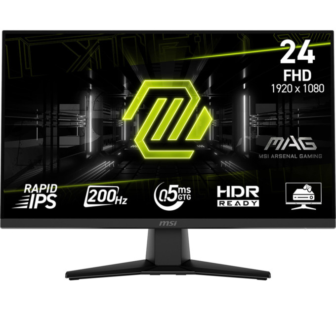 MSI Монітор MSI 23.8" MAG 242F IPS Black