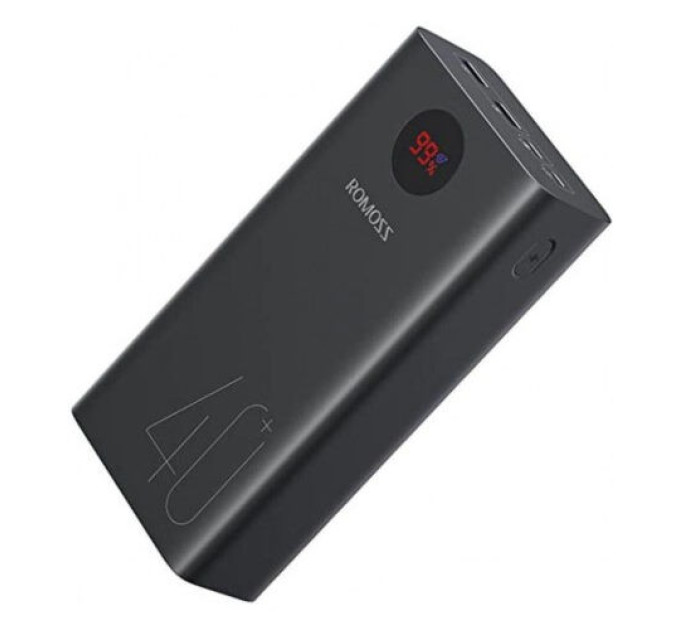 Універсальна мобільна батарея Romoss PEA40 40000mAh 22.5W Black (PEA40-152-2111H)