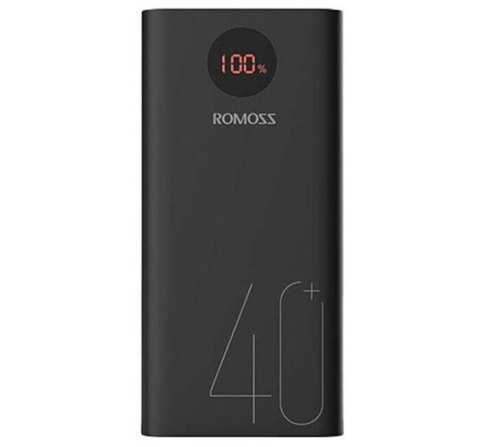 Універсальна мобільна батарея Romoss PEA40 40000mAh 22.5W Black (PEA40-152-2111H)