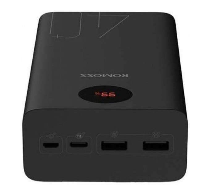 Універсальна мобільна батарея Romoss PEA40 40000mAh 22.5W Black (PEA40-152-2111H)