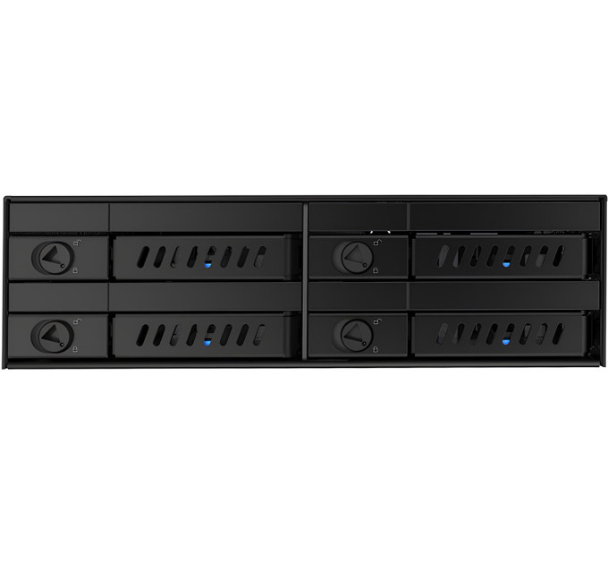 Chieftec Бекплейн Chieftec 1x5.25"/4x2.5" Hot-Swap Metal (CMR-425)