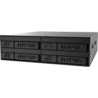 Бекплейн Chieftec 1x5.25"/4x2.5" Hot-Swap Metal (CMR-425)