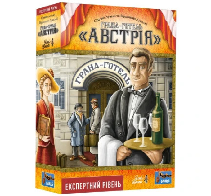 Lord of Boards Настільна гра Lord of Boards Гранд-готель «Австрія» (Grand Austria Hotel) (LOB2309UA)
