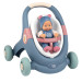 Smoby Коляска для ляльок Smoby Little для прогулянок 3в1, з пупсом, синій (140308)