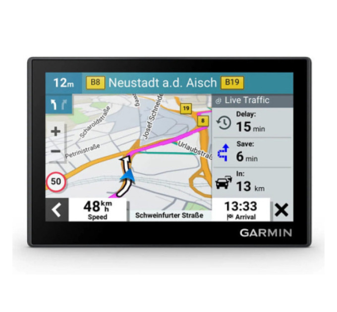 Garmin Автомобільний навігатор Garmin Drive 53 Full EU USB-C GPS (010-02858-11)