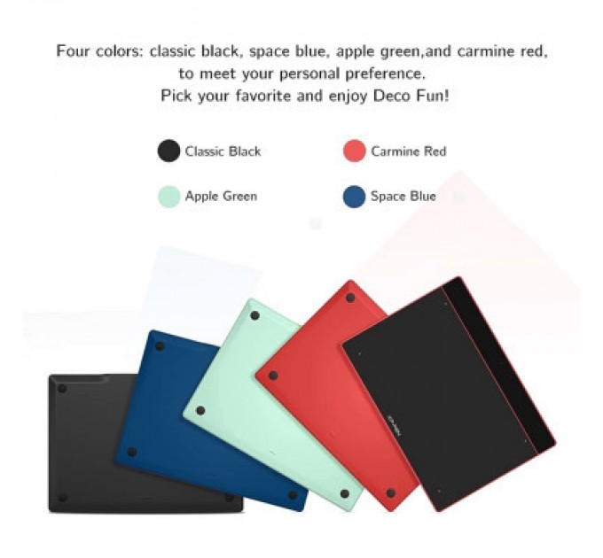 XP-Pen Графічний планшет XP-Pen Deco Fun Black (Deco Fun XS_BK)