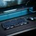 Клавіатура механічна GravaStar Mercury K1 80keys, GravaStar x Kailh Cheery Pink, EN, BT/WL/USB, Stealth Black