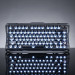 Клавіатура механічна GravaStar Mercury K1 80keys, GravaStar x Kailh Cheery Pink, EN, BT/WL/USB, Stealth Black