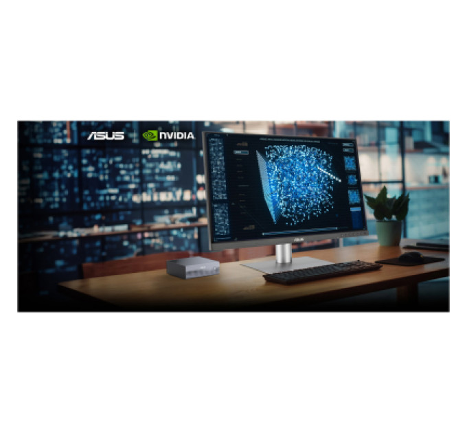 Комп'ютер ASUS Ascent GX10 GX10-GG0003BN / NVIDIA GB10, 128, 4TB, Wi-Fi7 (90MS0371-M000V0)