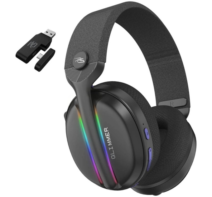 Bluetooth-гарнітура Proove Gaming Glimmer (APP) Black/Purple (WHGL00022016)