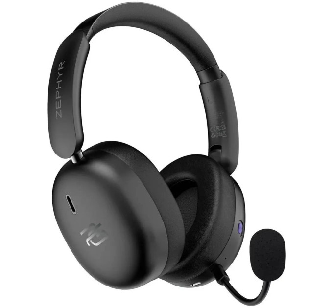 Bluetooth-гарнітура Proove Gaming Zephyr (APP) Black/Purple (WHZP00022001)