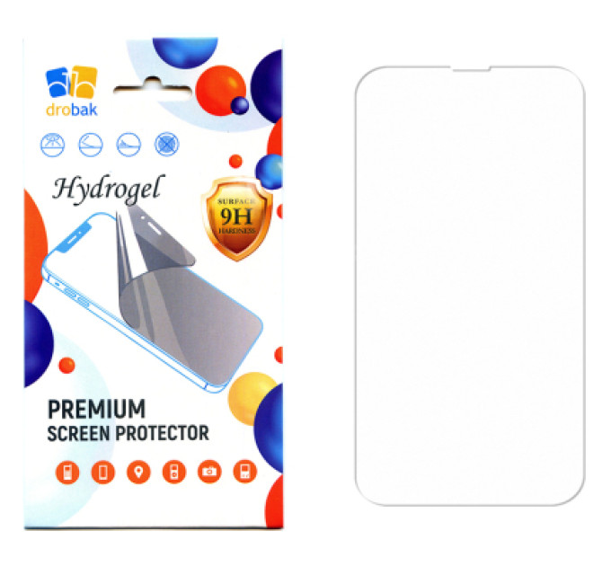 Drobak Плівка захисна Drobak Hydrogel Apple iPhone 15 Pro (292914)