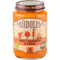 Rudolfs Дитяче пюре Rudolfs Овочі з макаронами та куркою з 8 місяців 190 г (4751017940556)