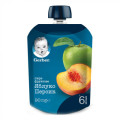 Gerber Дитяче пюре Gerber Яблуко і персик 90 г (7613036345460)