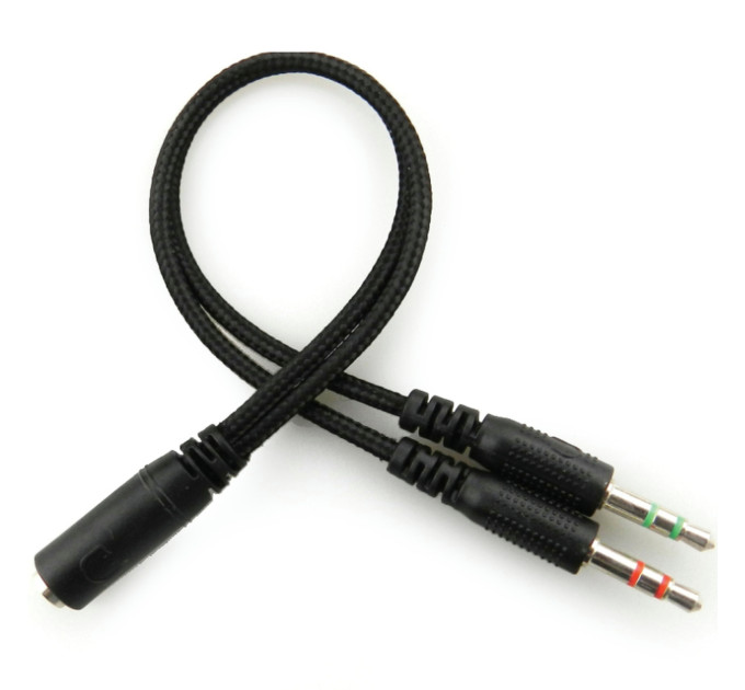 Sandberg Навушники Sandberg Headset Bulk 3,5мм+converter 2х3,5мм Black (825-30)