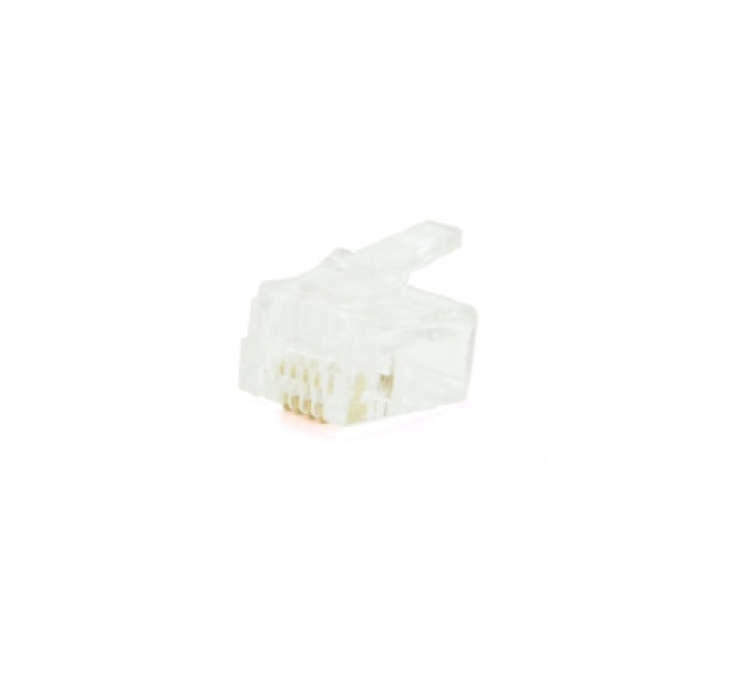 Pipo Конектор RJ11 6P4C UTP cat.3 * 100 Pipo (YT-18721 / 18721)