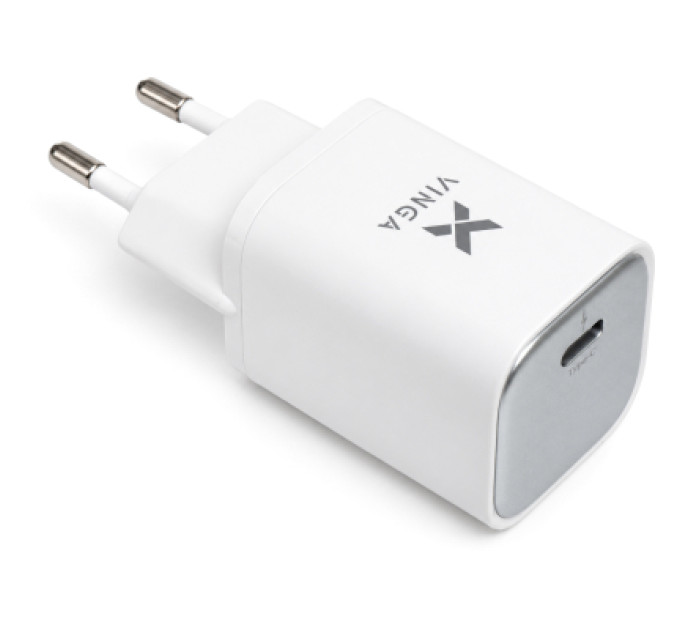 Vinga Зарядний пристрій Vinga USB-C PD PPS 45W (VCR45CB)
