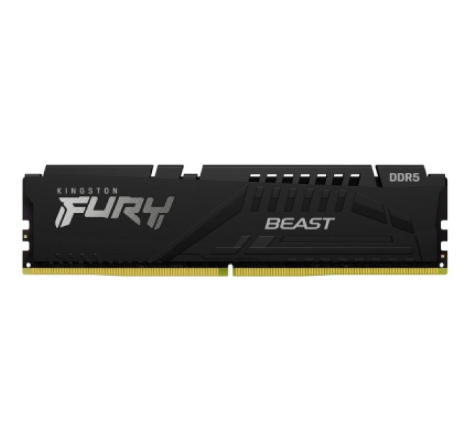 Kingston Fury (ex.HyperX) Модуль пам'яті для комп'ютера DDR5 32GB (2x16GB) 5600 MHz Beast AM5 Black Kingston Fury (ex.HyperX) (KF556C36BBEK2-32)