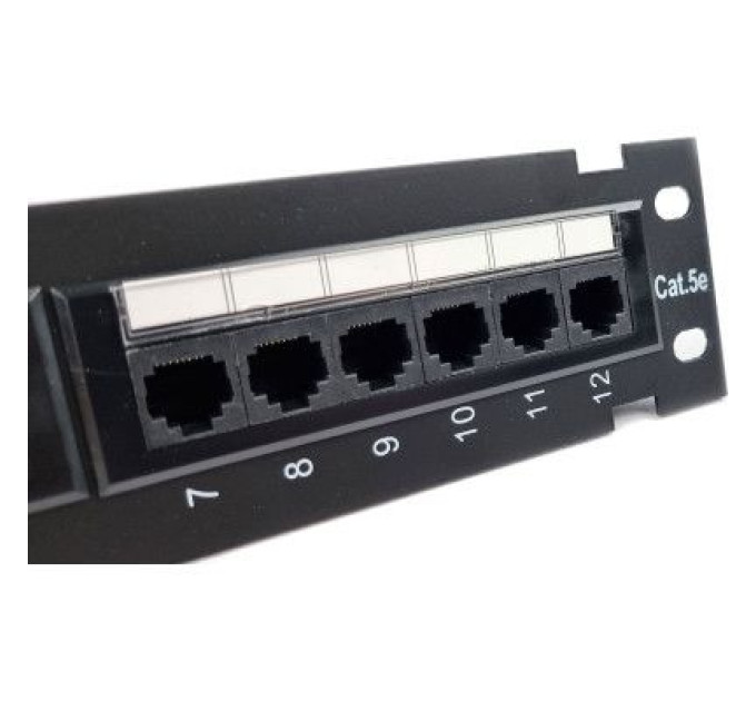 Eserver Патч-панель настінна 12 портів 5e UTP Eserver (WT-2180-Dual)
