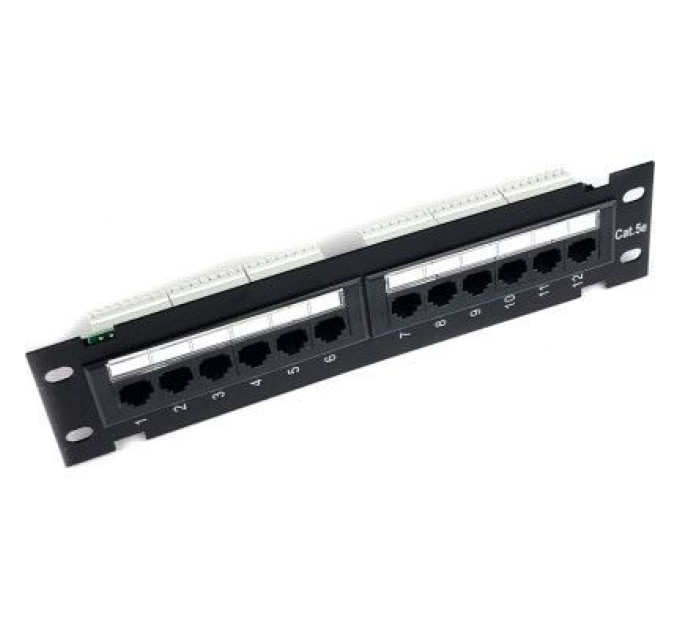 Eserver Патч-панель настінна 12 портів 5e UTP Eserver (WT-2180-Dual)