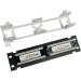 Eserver Патч-панель настінна 12 портів 5e UTP Eserver (WT-2180-Dual)