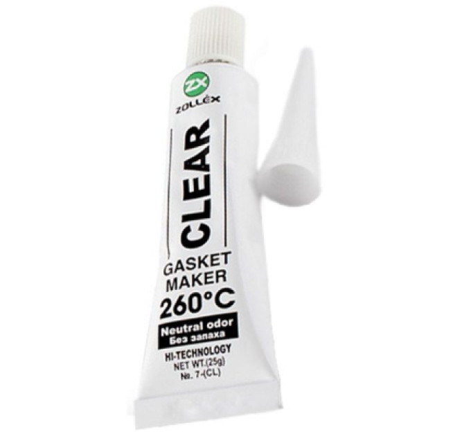 Zollex Герметик автомобільний Zollex CLEAR-25g. (CLEAR-25g)